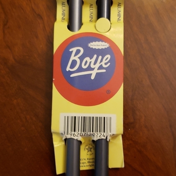 Boye Knitting Needles Aluminum Original Pkg US 13 - Picture 3 of 6